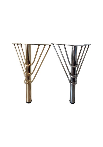 Flamingo Model Gold Koltuk Kanepe Tv Ünitesi Ayağı 18cm 8 Li Paket Gri