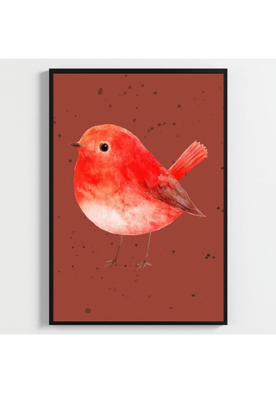 Besay Nature's Duo:modern Kuş Figürlü Sanat Posteri Dekoratif 2li Set A2 Çerçevesiz
