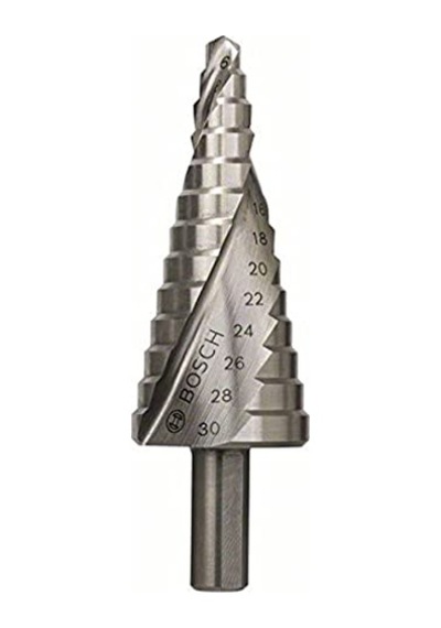 Professional Accessories Hss Kademeli Matkap Ucu Ince Malzemeler İçin, Örneğin Çelik Sac, Çap 6-30 Mm, 13 Kademeli Çok Renkli Professional Accessories Hss Kademeli Matkap Ucu Ince Malzemeler İçin, Örneğin Çelik Sac, Çap 6-30 Mm, 13 Kademeli Çok Renkli