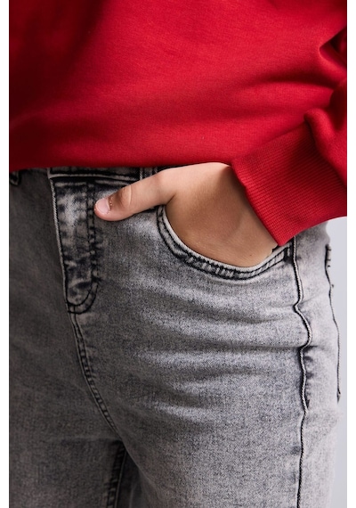 Defacto Slim Fit Düz Paça Yıkamalı Jean Pantolon Erkek Çocuk C3683a826aunm55 Gri-nm55