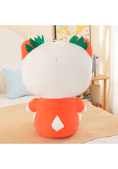 Kawaii Hello Kitty Peluş Oyuncaklar 30 Cm Kırmızı