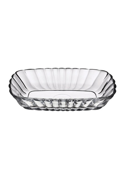 Paşabahçe Mezze 2'li Servis Tabağı 18 Cm - 6 Adet Tarı beyaz