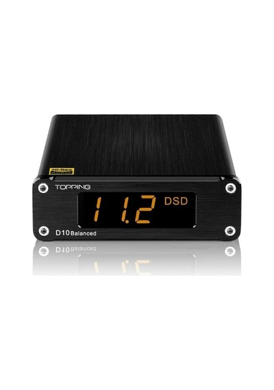 Topping D10 Balanced Hifi Dac Usb Ses Dönüştürücü Siyah - D10b Bk
