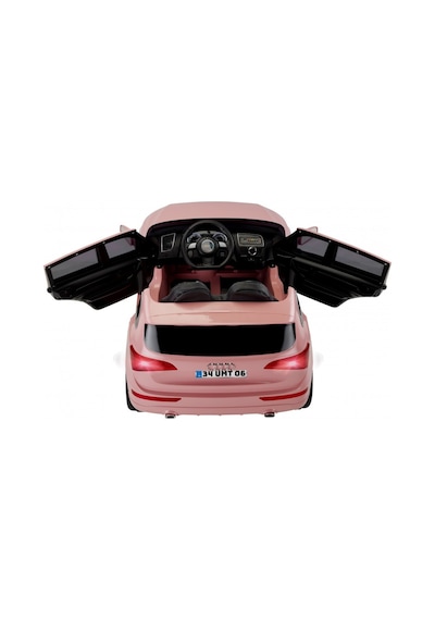 Çift Kişilik Suv Uzaktan Kumandalı 12 Volt Jeep Akülü Araba Pembe