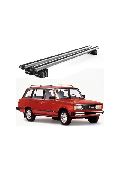 Pençe Lada 2104 Nowa Sw 1984-2012 Uyumlu Gri Ara Atkı Port Bagaj Tavan Barı