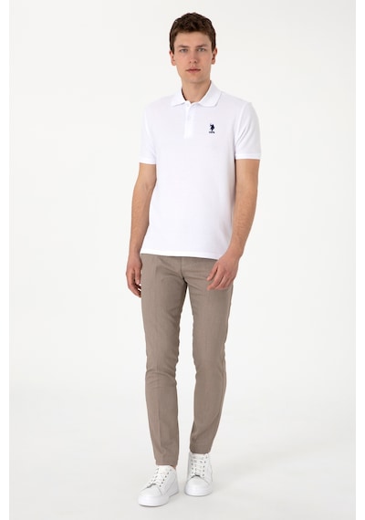 U.s. Polo Assn. Erkek Haki Pantolon Kanvas-chino 50299990-vr027 Haki