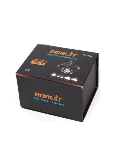 T6 Kafa Feneri 5000 Lumens 3xcree Xm-t6+2r5 Lamba Led Kamp Lambası Çok Renkli
