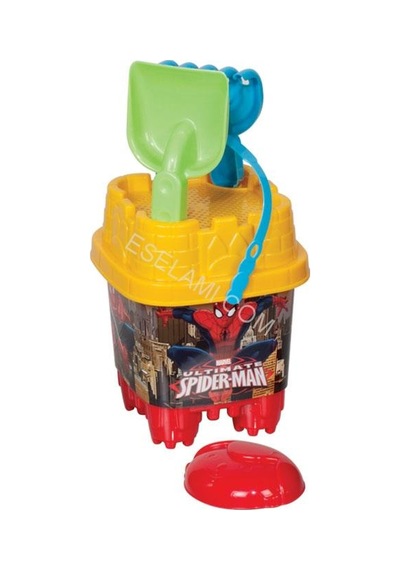 Spiderman Küçük Kale Kova Set - 01570