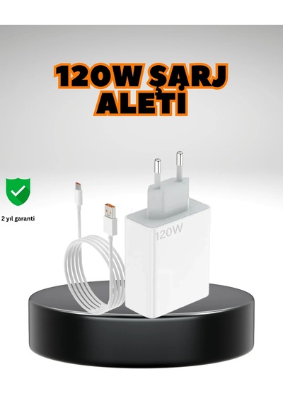 120 Watt Ultra Hızlı Şarj Seti Realme 7 8 9 Pro Uyumlu Diğer