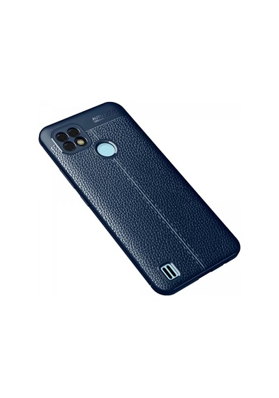 Newface Realme C25 Kılıf Auto Focus Kapak - Lacivert