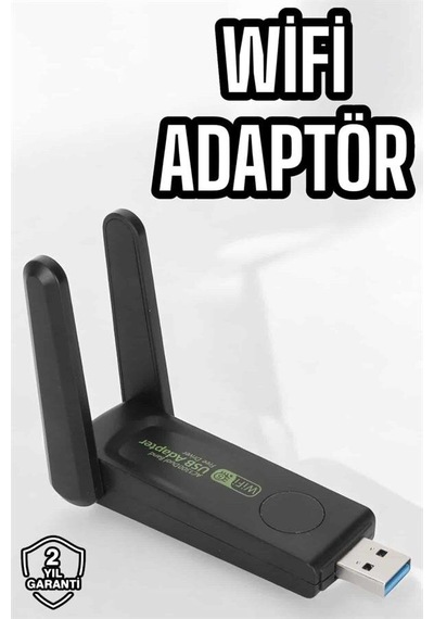 Dual Band Wifi Alıcı Adaptör Usb 3.0 Destekli 48485653