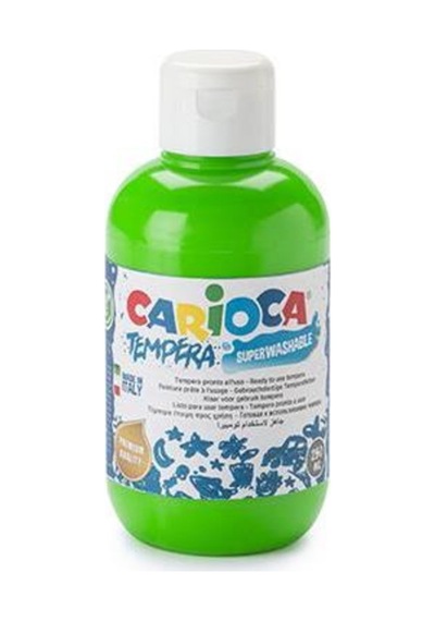 Carioca Tempera Yıkanabilir Poster Boya 250 Ml. Yeşil Yeşil
