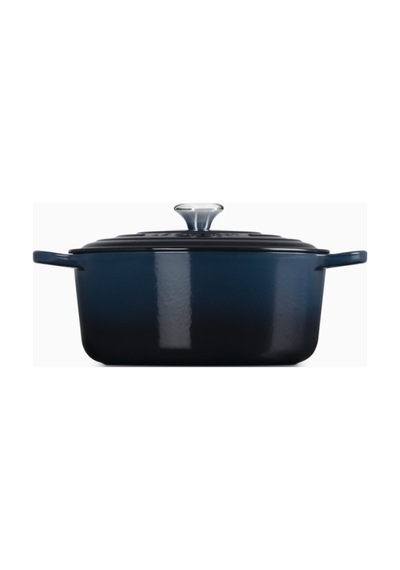 Le Creuset Yuvarlak Ikonik Lüks Döküm Tencere 28 Cm Lacivert