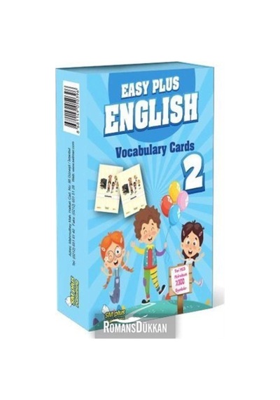 2.sınıf Easy Plus İngilizce Kelime Kartları Kutulu Selimer