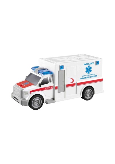 Nitro Speed Polis Ambulans 1:20 Sesli Işıklı Beyaz Diğer
