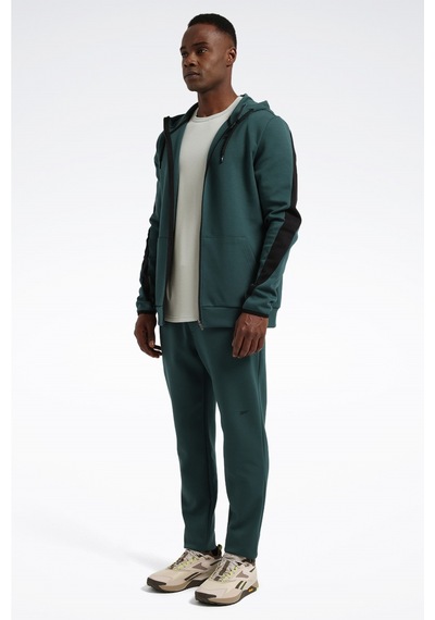 Reebok Dreamblend Fz Orman Yesılı Erkek Eşofman Üstü Yeşil-sıyah Yeşil - Siyah