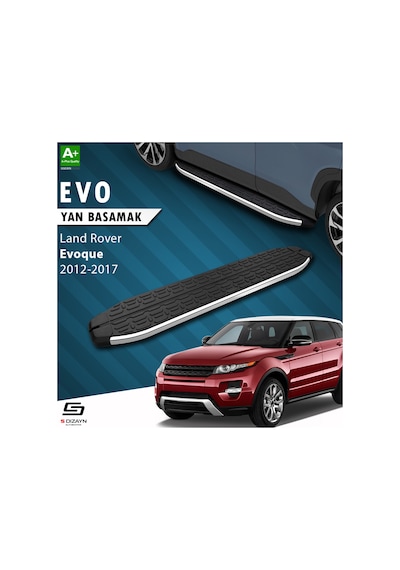 S-dizayn Land Rover Range Rover Evoque Evo Krom Yan Basamak 173 Cm 2012-2017 A+ Kalite