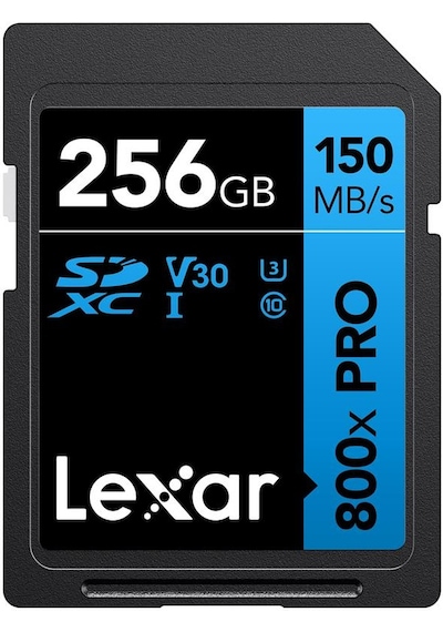 Lexar Professional 800X SDXC LSD0800256G-BNNNG 256 GB C10 V30 U3 Hafıza Kartı