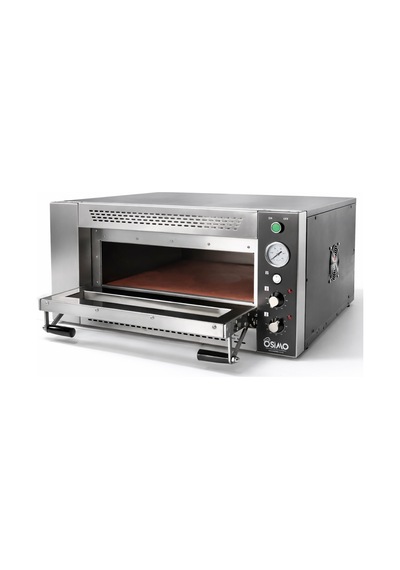 Tek Katlı Elektrikli Pizza Ve Lahmacun Fırını 5 Pizza Kapasitesi 5x25cm 380v Uyumlu