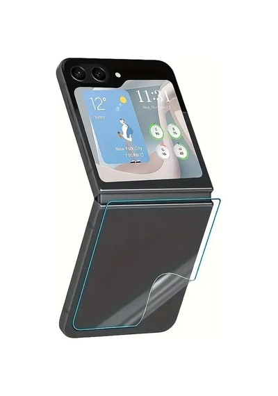 Honor Magic V Flip 2 Uyumlu Ön+arka Body Şeffaf Ultra Koruyucu Nano Jelatin