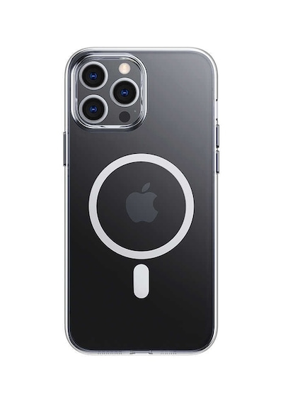 Benks Apple Uyumlu iPhone 13 Pro Max Kılıf Wireless Magnetik Benks Crystal Series With Magnetic Clear Kapak ZORE-219651