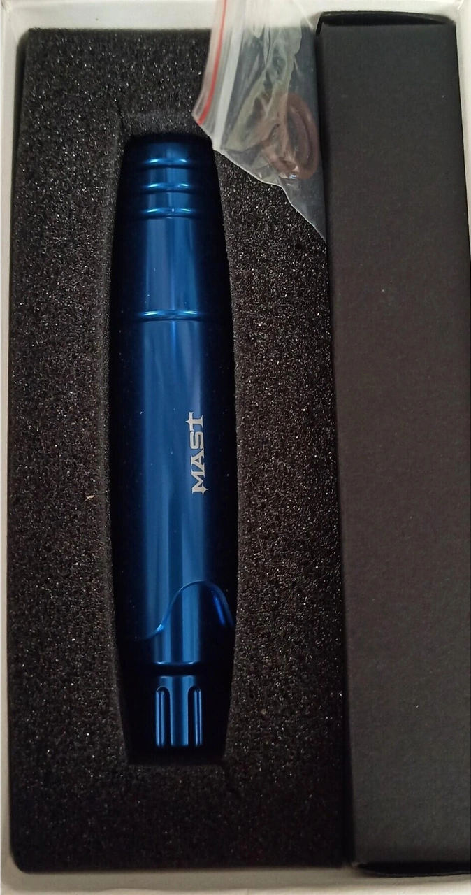 Wq367-3 Pen Rotary Dövme Ve Kalıcı Makyaj Kalemi Mavi Blue Renk-113256