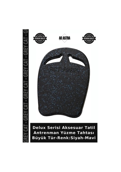 Delux Serisi Aksesuar Tatil Antrenman Yüzme Tahtası Büyük Tür-renk:siyah-mavi
