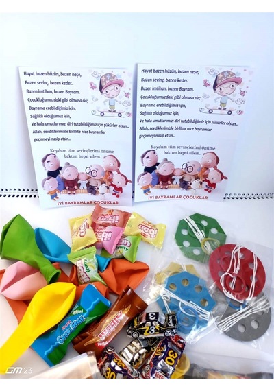 Ramazan Bayramı Erkek Çocukları İçin Dağıtmalık Hediye 10 Paket