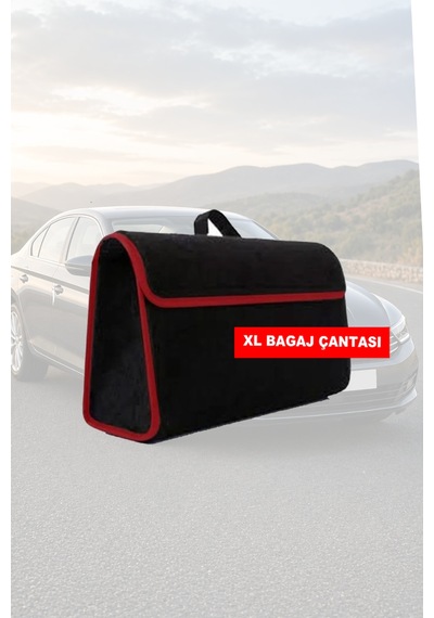 Volkswagen Taigo Uyumlu Bagaj Çantası Koltuk Yastığı Siyah Renk Lüks Model