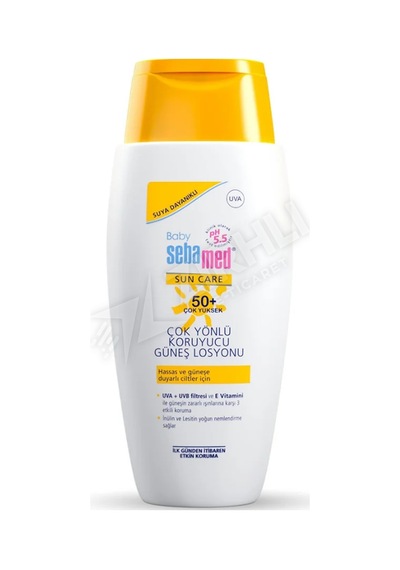 5 Adet Sebamed Sun Care Bebe 50+ Güneş Losyonu 150 Ml