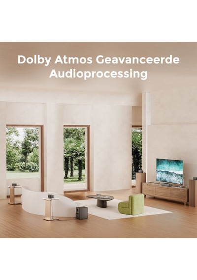 Ultımea Poseidon D80 Boom 7.1 Dolby Atmos Soundbar Kablosuz Subwoofer Hdmı Earc Bt 5.3 Utm U2623