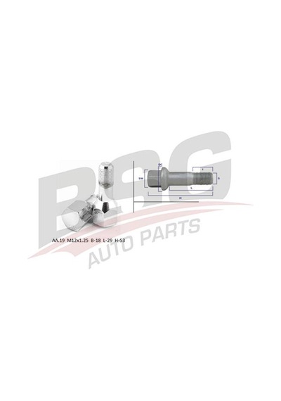 Bsg Bıjon Saplaması Bıjon Cıvatası Kısa Kromajlı Tofas - M131 Dks 78-