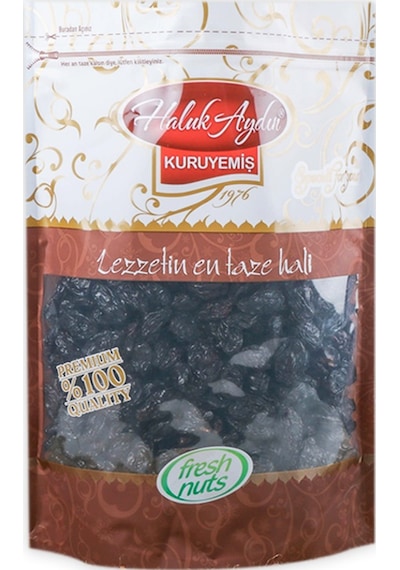 Haluk Aydın Kuruyemiş Kilis Siyah Çekirdekli Üzüm 500 G
