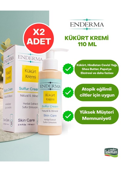 Kükürt Kremi 110ml 2 Adet