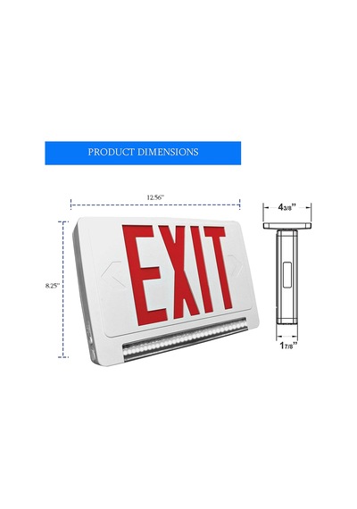 Işıklı Çıkış ,exit - Enerji Tasarruflu Led Ayarlanabilir Işık