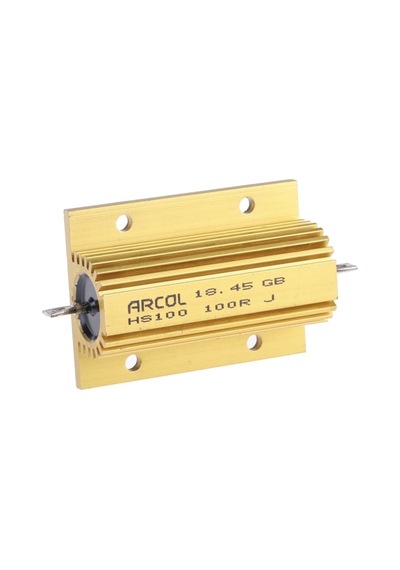100r Ohm 100watt Aliminyum Taş Direnç