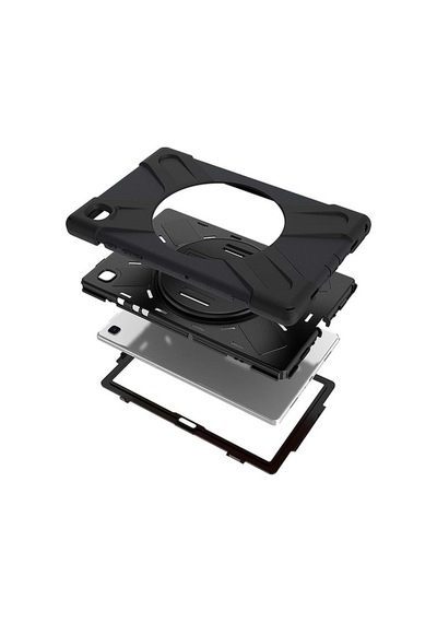 Galaxy Uyumlu Tab A7 10.4 Sm-T500-T505-T507 3 Katmanlı Zırh Kılıf