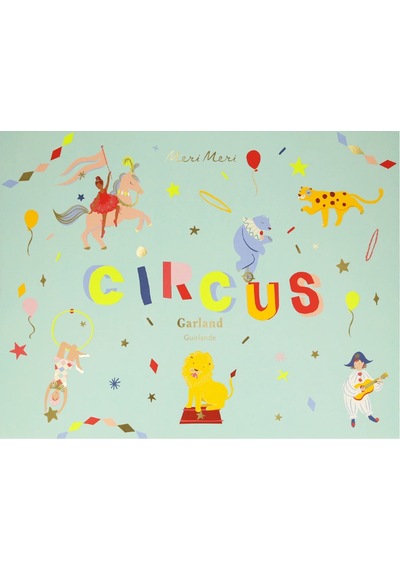 Meri Meri - Circus Garland - Sirk Asılan Süs 0 - 99
