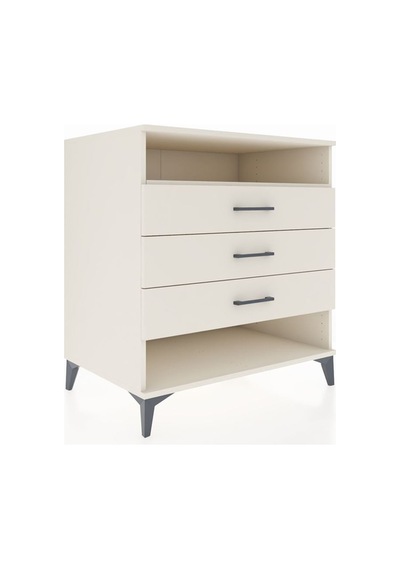 Kronos Şifonyer Tek Raflı 3 Çekmeceli 88x59x96 Aytaşı-aytaşı Aytaşı