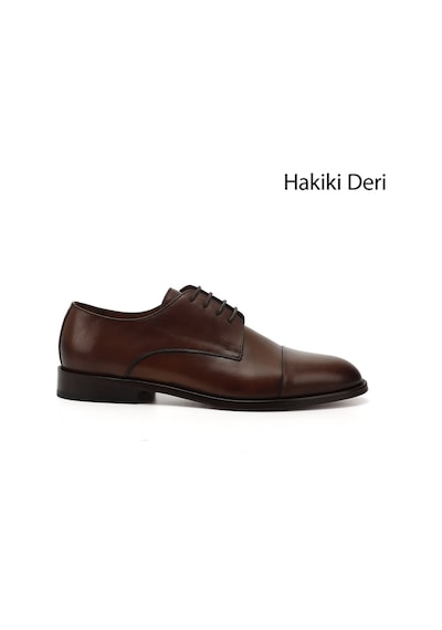 Gönderi(R) Gönderi R Bağcıklı Kösele Taban Hakiki Deri Klasik Ayakkabı taba