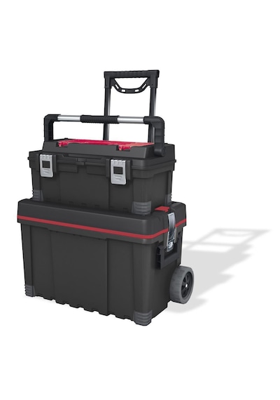 Keter K17182387 Master Pro Tekerlekli Takım Çantası 22'+25'
