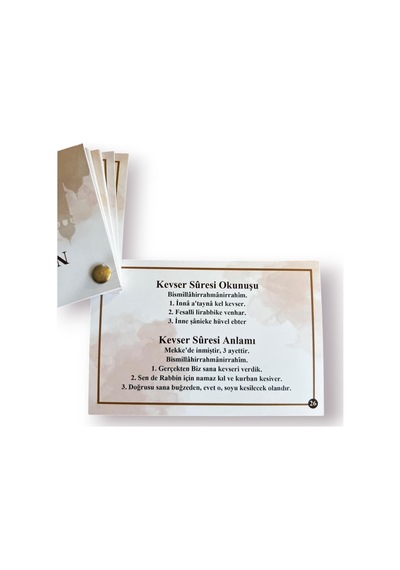 Namazda Okunan Kısa Sureler Ve Dualar / Kolektif