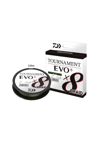 Daiwa Tournament EVO+ 8B Dark Green İp Misina 135 M