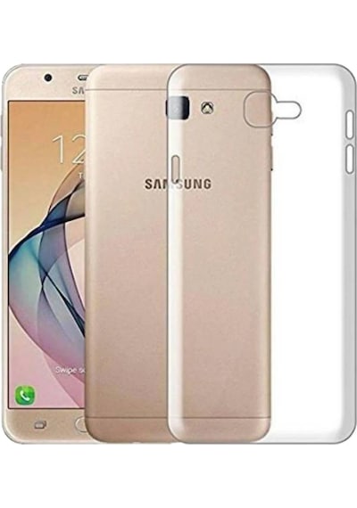 Newface Samsung Galaxy Uyumlu J7 Prime Kılıf Lüx Glblseme - 46 Şeffaf Silikon