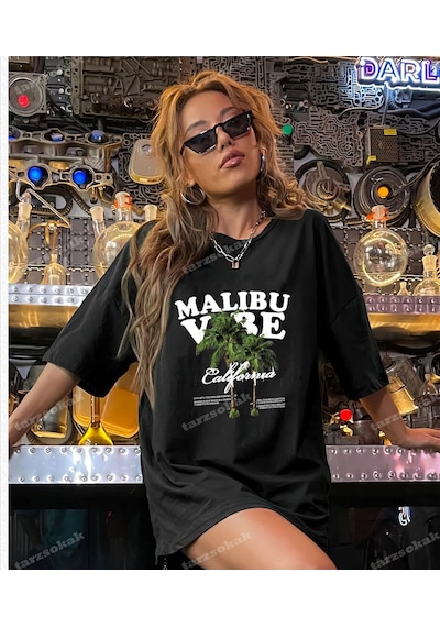 Tarzsokak Malibu Vibe Calıfornıa Siyah