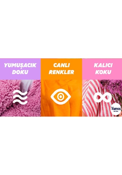 Yumoş Extra Lilyum Konsantre Çamaşır Yumuşatıcısı 2 x 140 ML