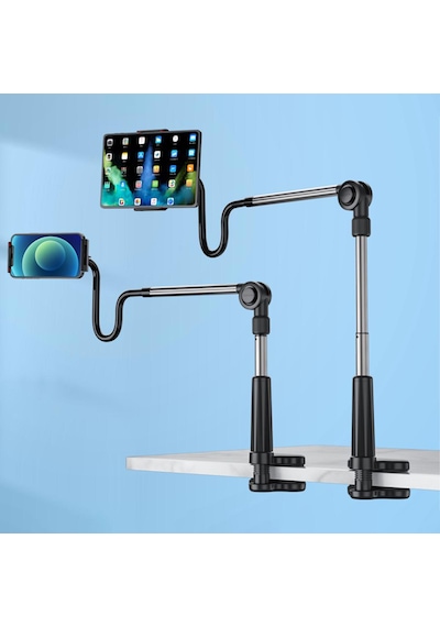 Mt41 Çok Fonksiyonlu Masaüstü Akrobat Metal Tablet Telefon Tutucu