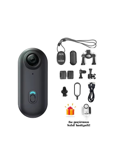H88 Mini Wifi Vlog Kamerası Motor Spor Aksiyon Kamerası 1080p Full Hd 120 Açı Siyah