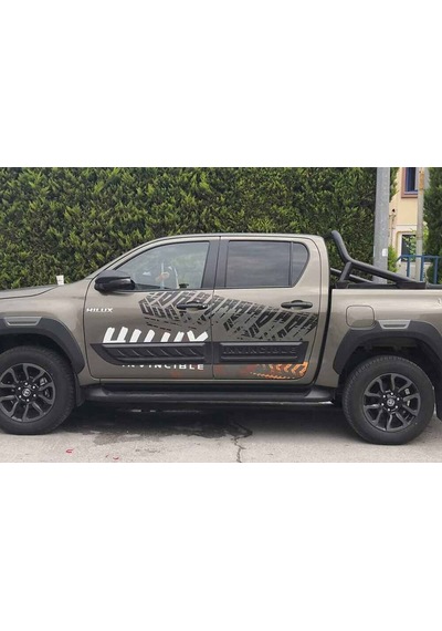 Toyota Uyumlu Hilux Kapı Dodik Set 4 Parça 2020 Ve Sonrası