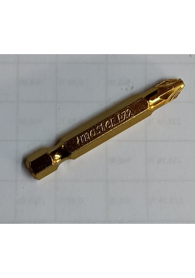 Master Bits Uç Titanyum Mıknatıslı Pz 2 X 50 Mm Ağaç Vidalar İçin